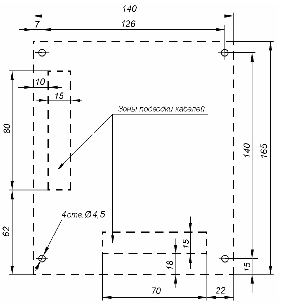 Монтаж PERCo-SC-820