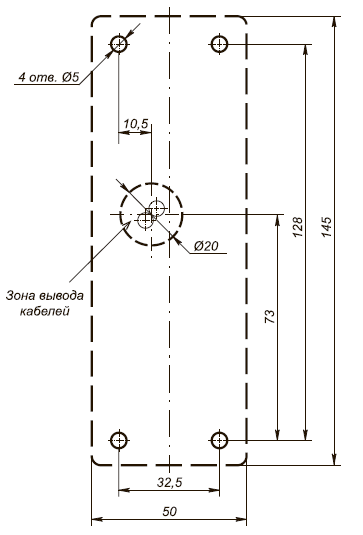 Монтаж PERCo-CL05 Монтаж PERCo-CL05