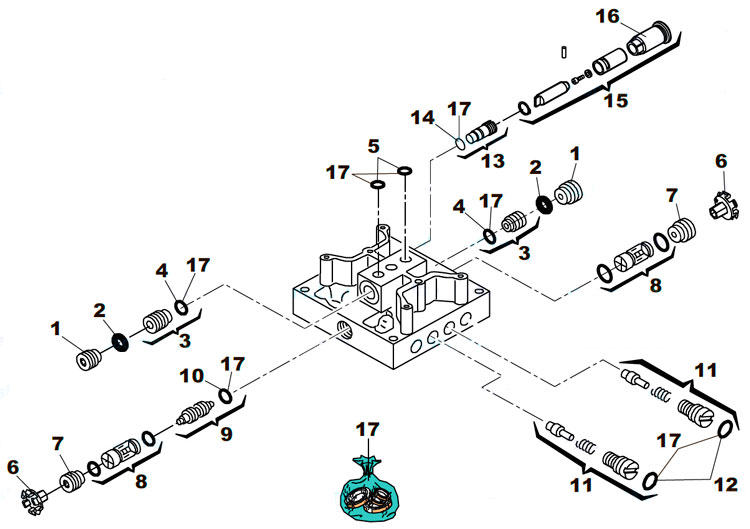 Запчасти для шлагбаума FAAC 620 SR RH
