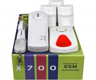 Комплект GSM-сигнализации Х-700 фото Комплект GSM-сигнализации Х-700 фото