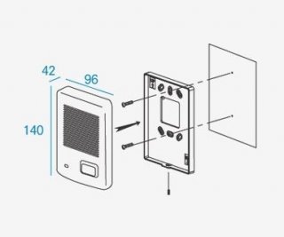 Commax DR-201d фото Commax DR-201d фото
