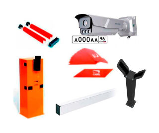 CAME 6 комплект шлагбаума с распознаванием автомобильных номеров фото